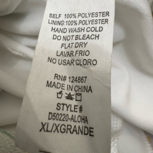 Dream of Me Tropical Leaf Print High Low Midi Wrap Dress - Picture 8 of 10